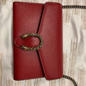COPY - Gucci Dionysus Mini Leather Chain Bag/ red